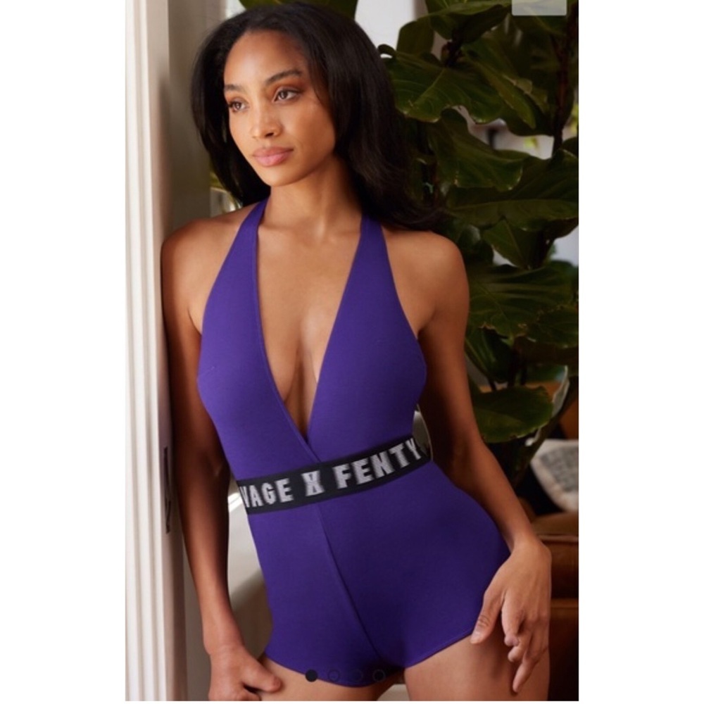 Savage X Fenty Forever Savage Plunge Teddy Body Suit